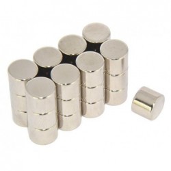 Kiekkomagneetti 10x8mm