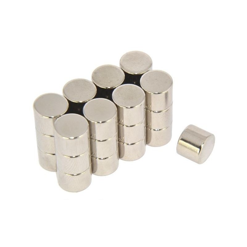 Kiekkomagneetti 10x8mm