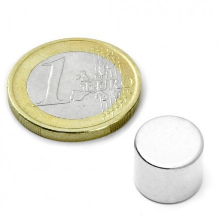 Kiekkomagneetti 12x10mm
