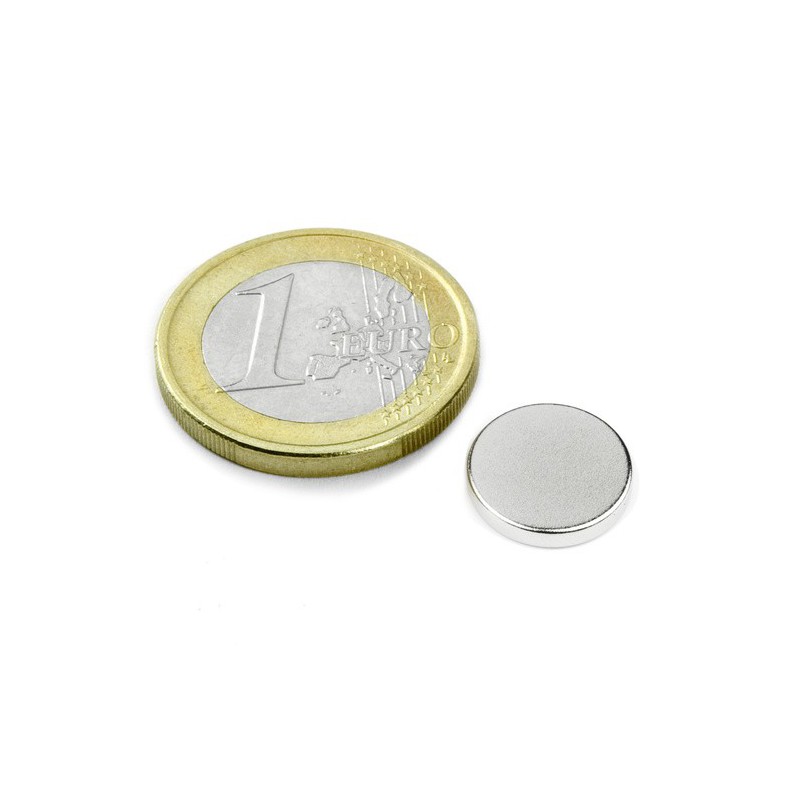 Kiekkomagneetti 12x2mm