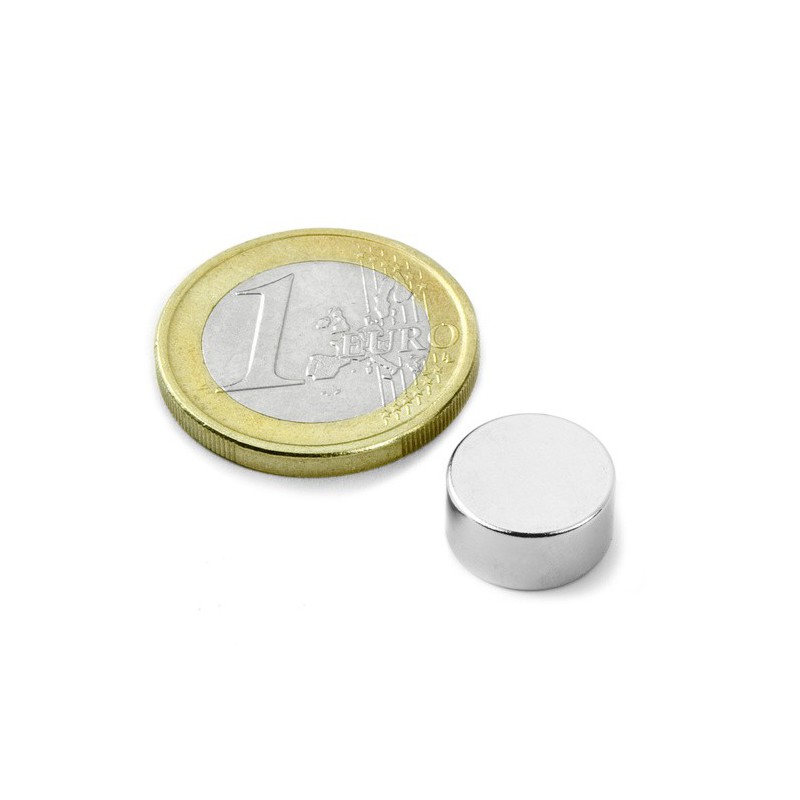 Kiekkomagneetti 12x6mm