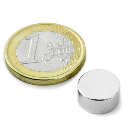 Kiekkomagneetti 12x6mm