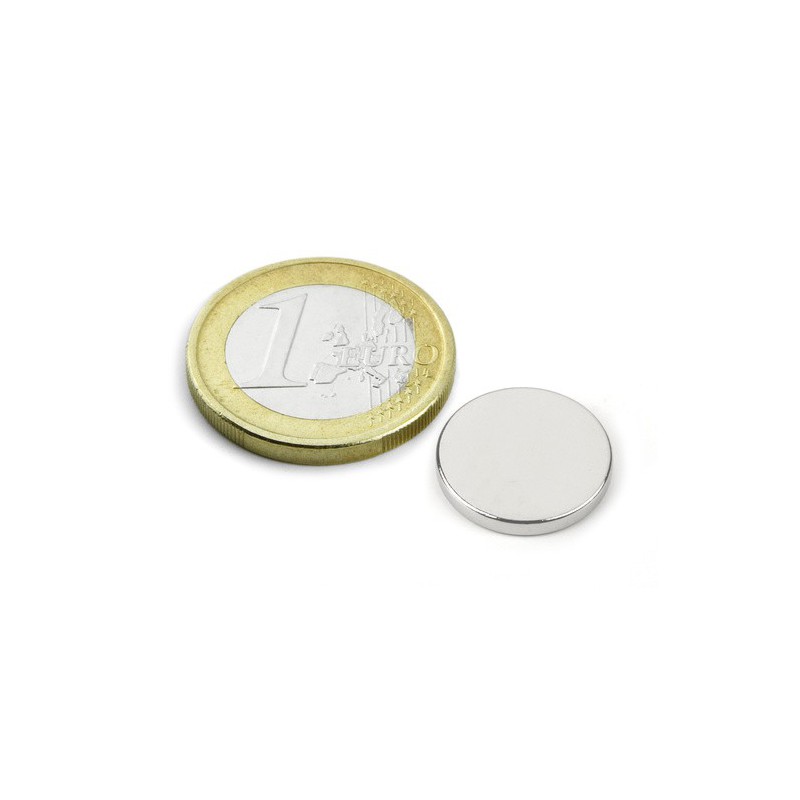 Kiekkomagneetti 15x2mm (Tuote 00002)