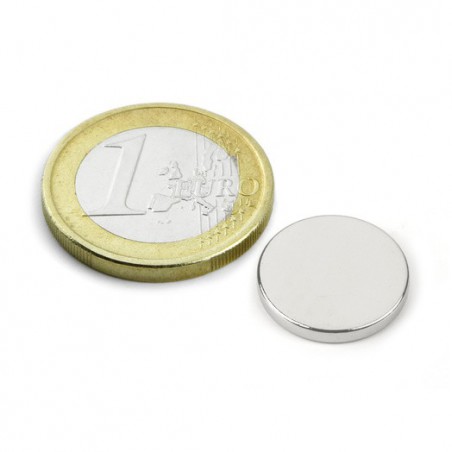 Kiekkomagneetti 15x2mm (Tuote 00002)