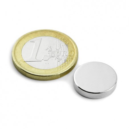 Kiekkomagneetti 15x3mm