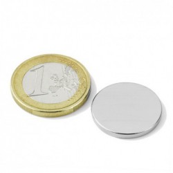 Kiekkomagneetti 20x2mm