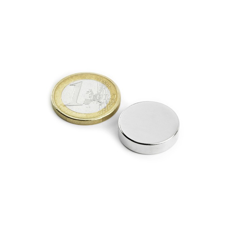 Kiekkomagneetti 20x6mm