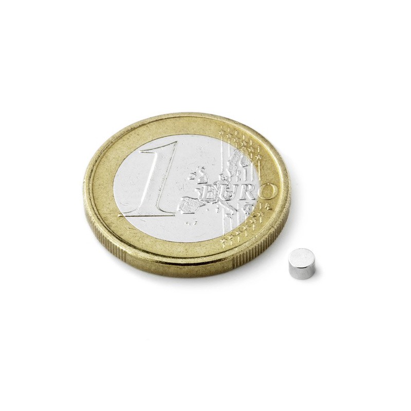 Kiekkomagneetti 3x3mm (Tuote 00011)