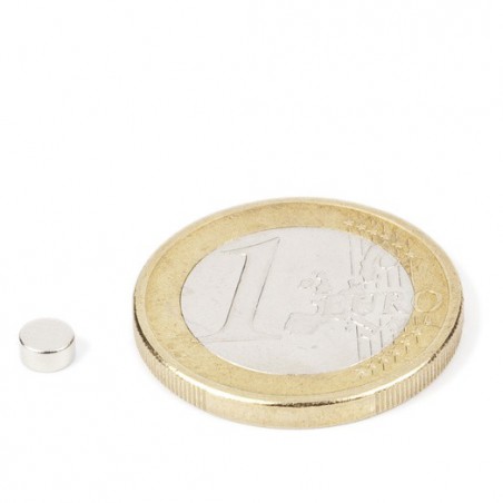 Kiekkomagneetti 4x2mm