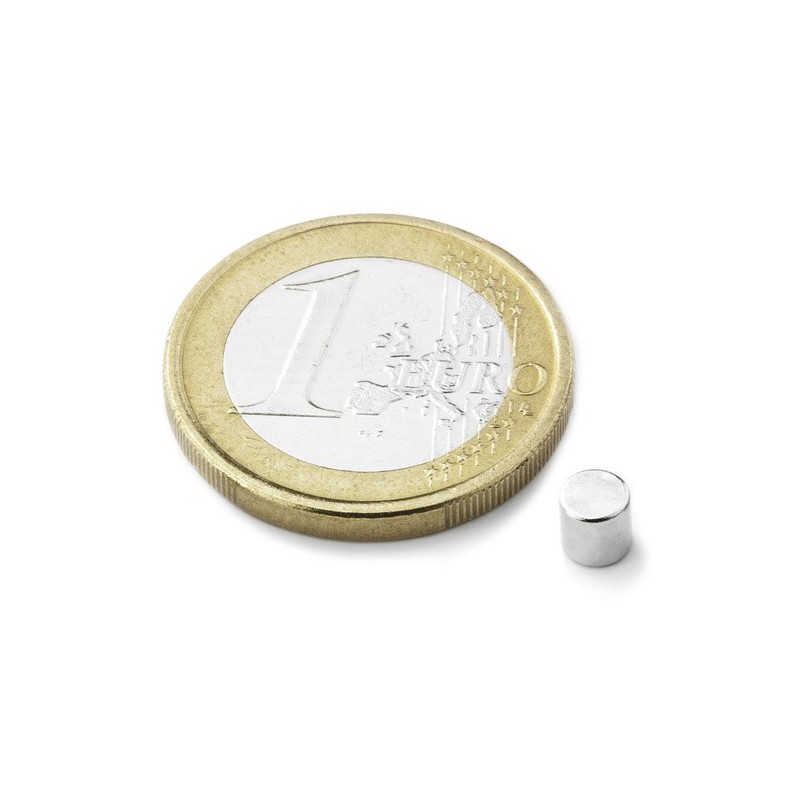 Kiekkomagneetti 4x4mm