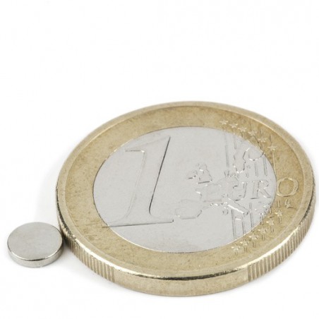 Kiekkomagneetti 5x1mm