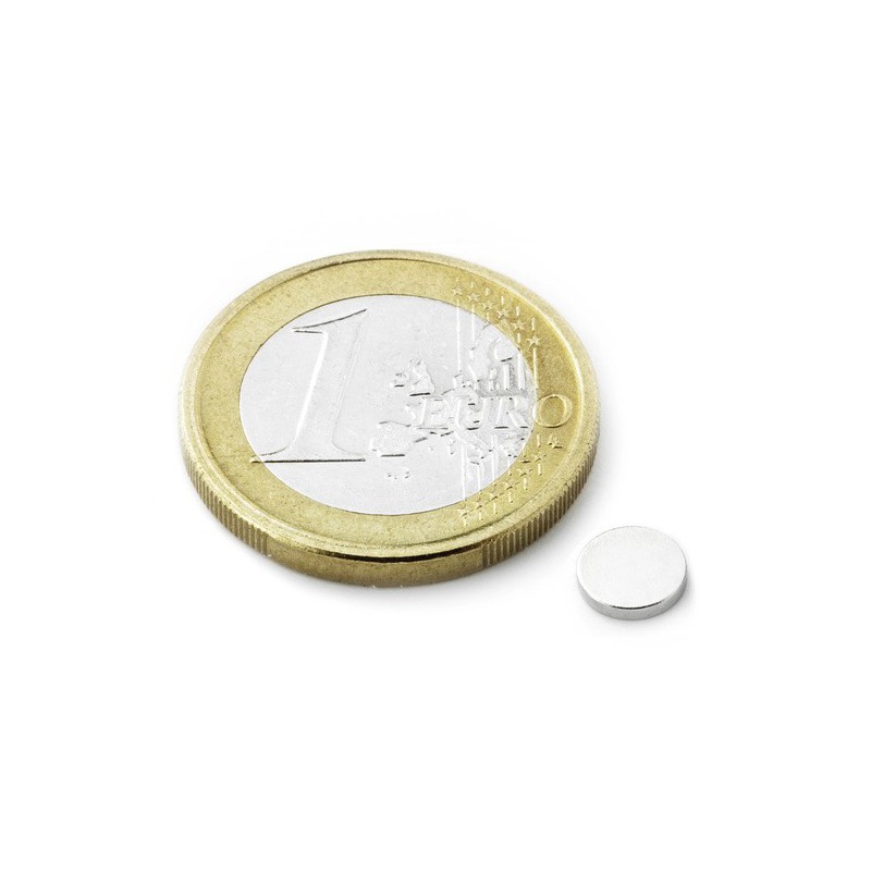 Kiekkomagneetti 6x1mm