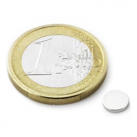 Kiekkomagneetti 6x1mm
