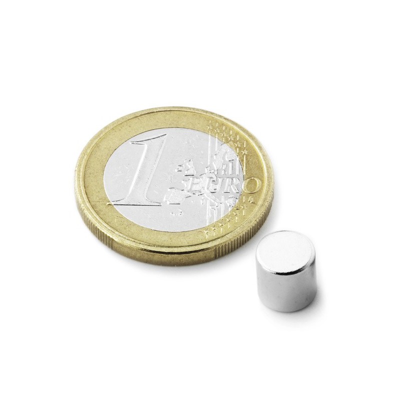 Kiekkomagneetti 6x6mm