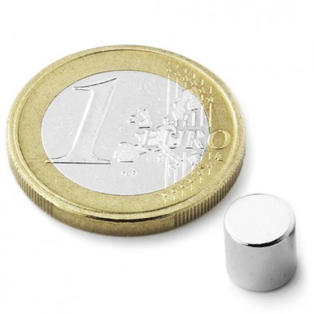Kiekkomagneetti 6x6mm