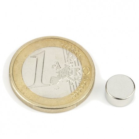 Kiekkomagneetti 8x4mm