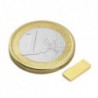 Suorakaidemagneetti (kulta) 10x4x1mm