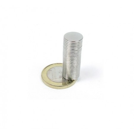 Neodymium disc magnet 15x1mm