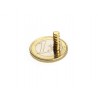 Neodymium disc magnet 4x2mm - Gold-plated