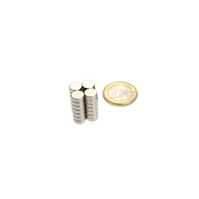 Neodyymi kiekkomagneetti 8x3mm (150°C)