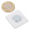 Neodymium disc magnet 12x2mm (Sew-in)