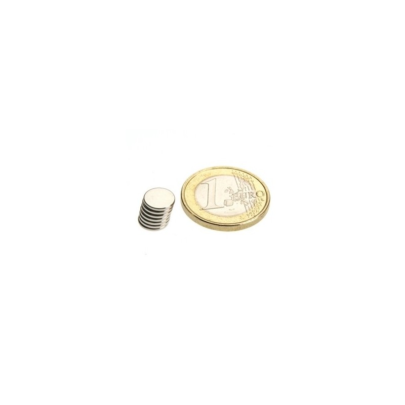 Neodyymi kiekkomagneetti 9,5x1mm