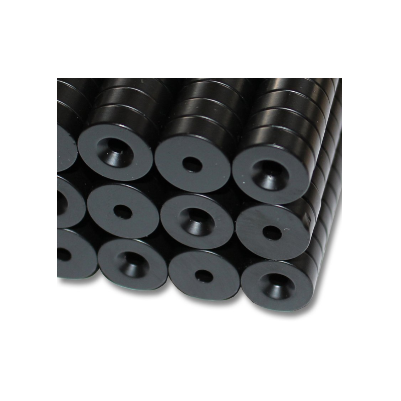 Reiällinen kiekkomagneetti 14x5mm (epoksi)