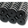 Reiällinen kiekkomagneetti 20x4mm (epoksi)