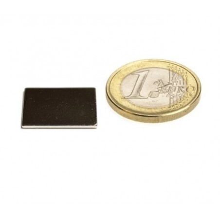 Neodyymi suorakaidemagneetti 15x10x1mm
