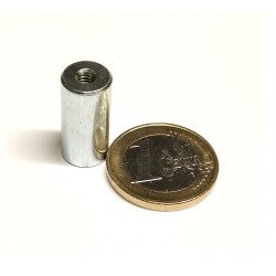 AlNiCo-pitomagneetti 10x20mm/M4 (450°C)