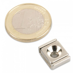Reiällinen kiinnitysmagneetti 10x13x5mm