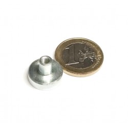Pot-magneetti kierreholkilla 16x11,5mm (SmCo)