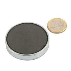 Ferriittinen POT-magneetti 50x10mm (upotettava)