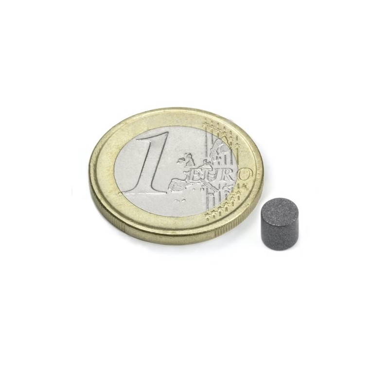 Neodymium disc magnet 5x5mm (PTFE)
