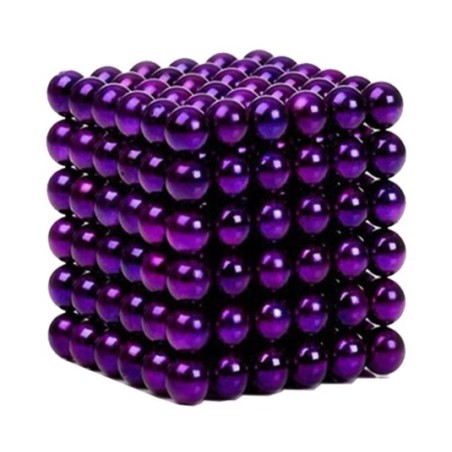 Kuulamagneettikuutio 5mm violetti - 216kpl