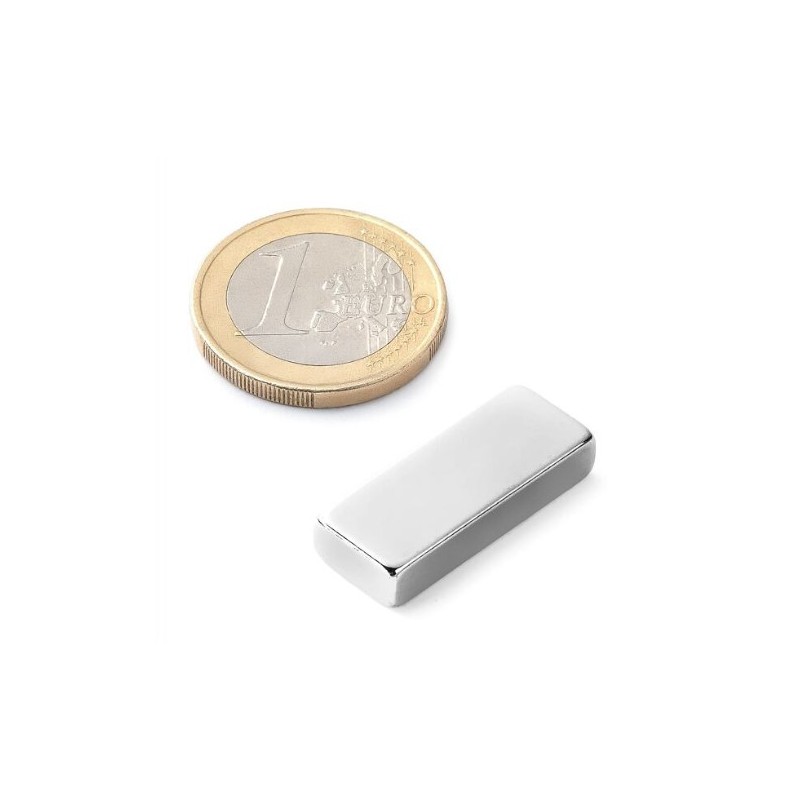 Neodyymi suorakaidemagneetti  25x8x5mm