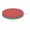 Neodymium disc magnet 18x2mm (Sew-in)