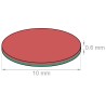 Neodymium disc magnet 10x0,6mm