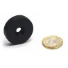 Reiällinen kiekkomagneetti 32x10mm (Polypropeeni)