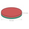 Neodymium disc magnet 10x1,5mm (N52)