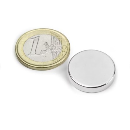 Neodymium disc magnet 20x4mm (N52)