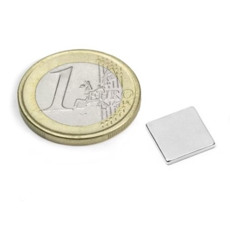 Neodyymi neliömagneetti 10x10x1,2mm (N52)