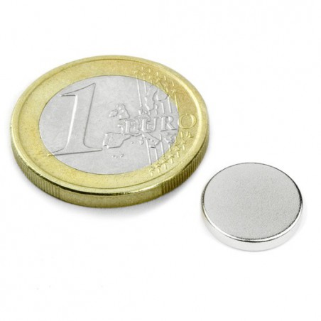 Kiekkomagneetti 12x2mm