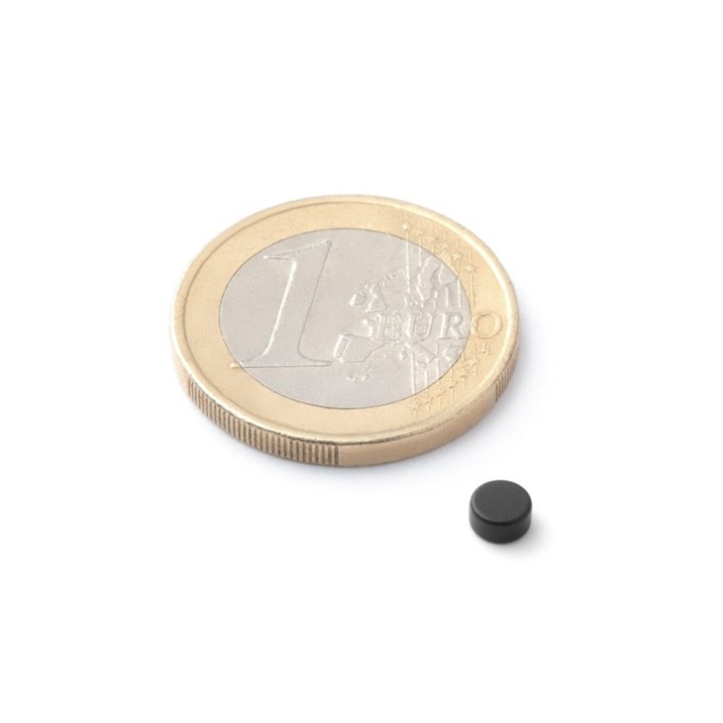 Neodyymi kiekkomagneetti 4x2mm - Epoksi